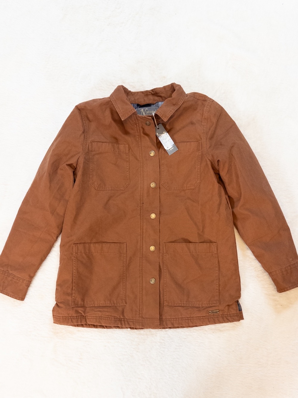 Natural Reflections Rust Utility Jacket - Picture 7 of 10